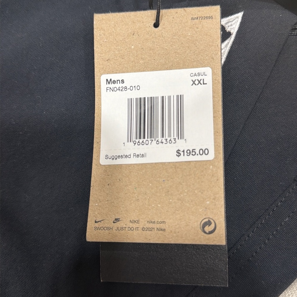 Men's Black Cargo Pants - Picture 2 of 5